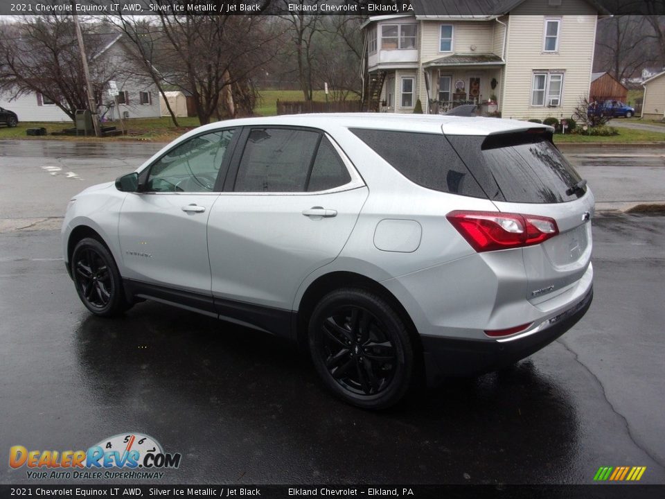 2021 Chevrolet Equinox LT AWD Silver Ice Metallic / Jet Black Photo #4