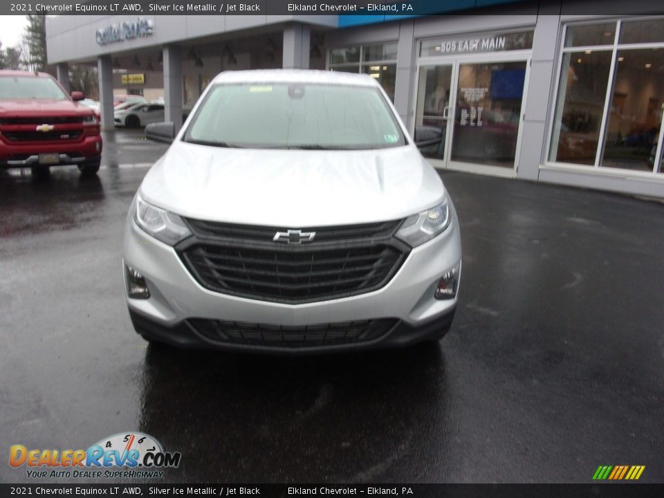 2021 Chevrolet Equinox LT AWD Silver Ice Metallic / Jet Black Photo #5