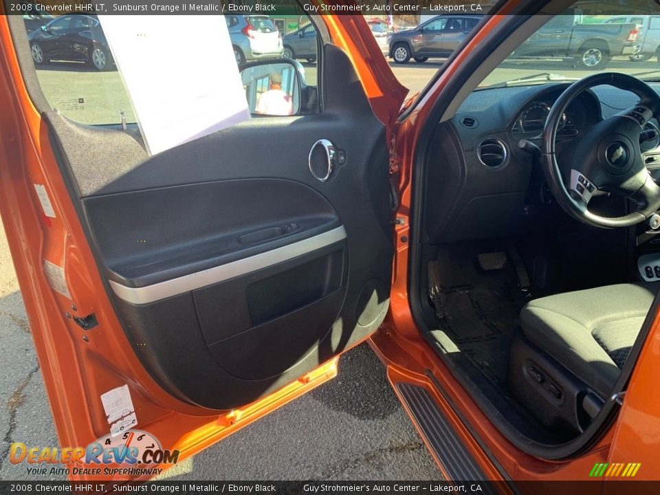 2008 Chevrolet HHR LT Sunburst Orange II Metallic / Ebony Black Photo #6