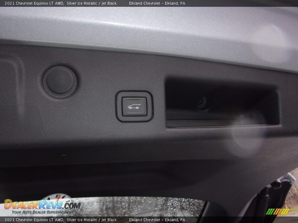 2021 Chevrolet Equinox LT AWD Silver Ice Metallic / Jet Black Photo #9