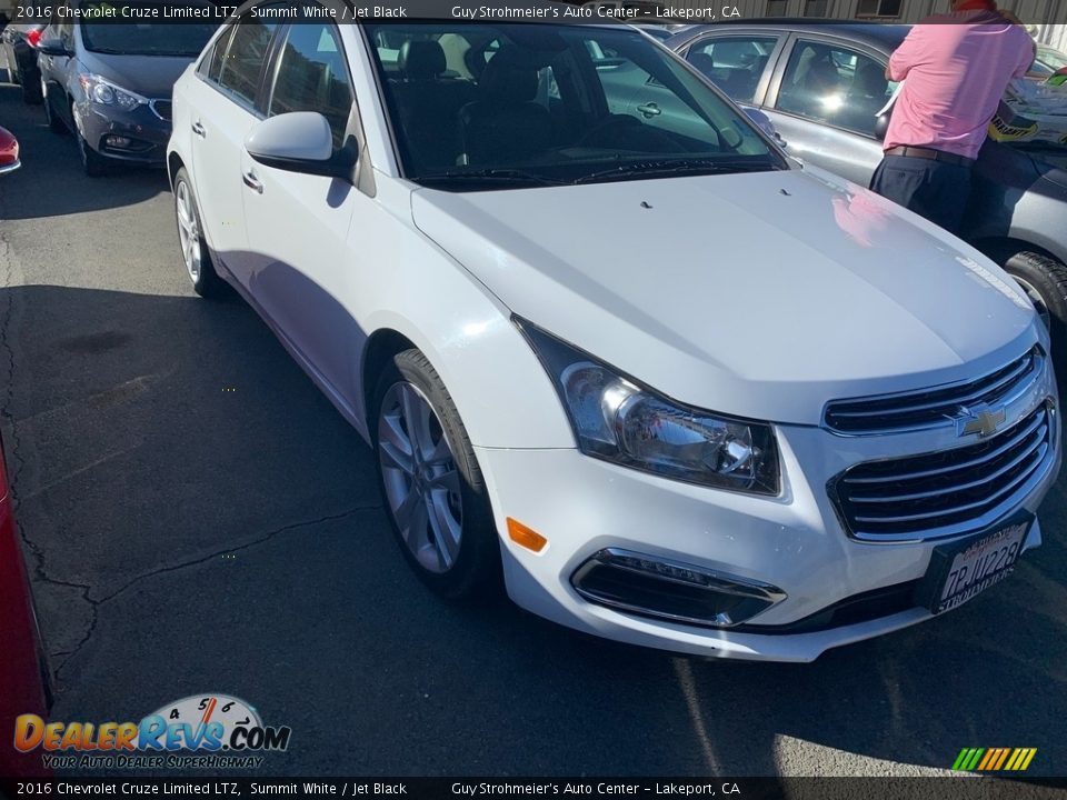 2016 Chevrolet Cruze Limited LTZ Summit White / Jet Black Photo #1