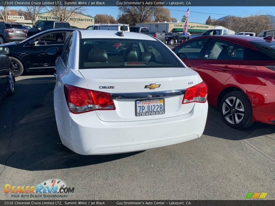 2016 Chevrolet Cruze Limited LTZ Summit White / Jet Black Photo #4