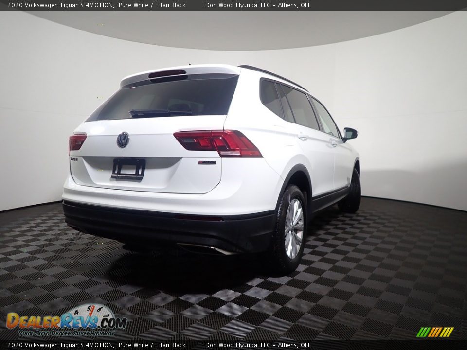 2020 Volkswagen Tiguan S 4MOTION Pure White / Titan Black Photo #7