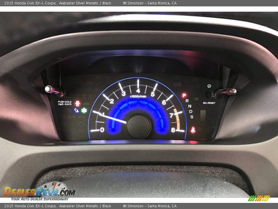 2015 Honda Civic EX-L Coupe Gauges Photo #23