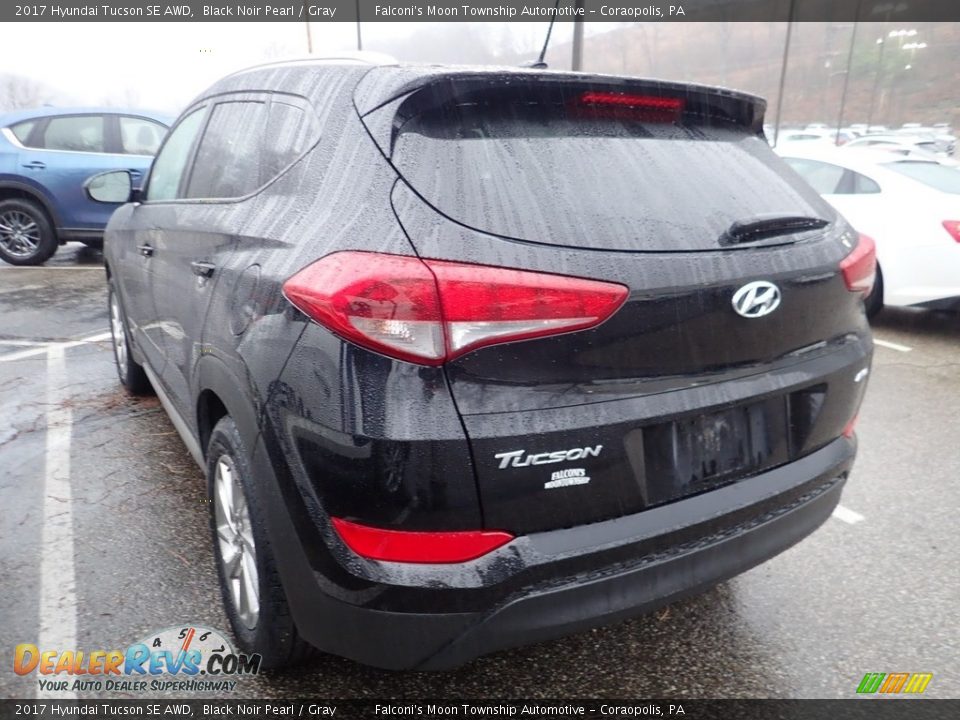 2017 Hyundai Tucson SE AWD Black Noir Pearl / Gray Photo #2