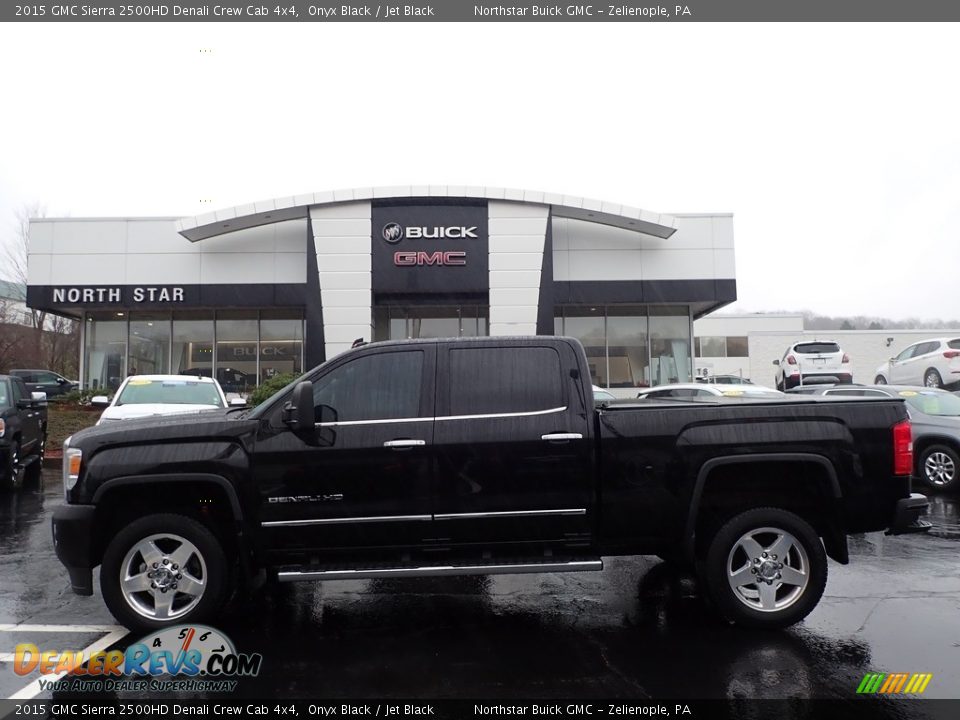 2015 GMC Sierra 2500HD Denali Crew Cab 4x4 Onyx Black / Jet Black Photo #1