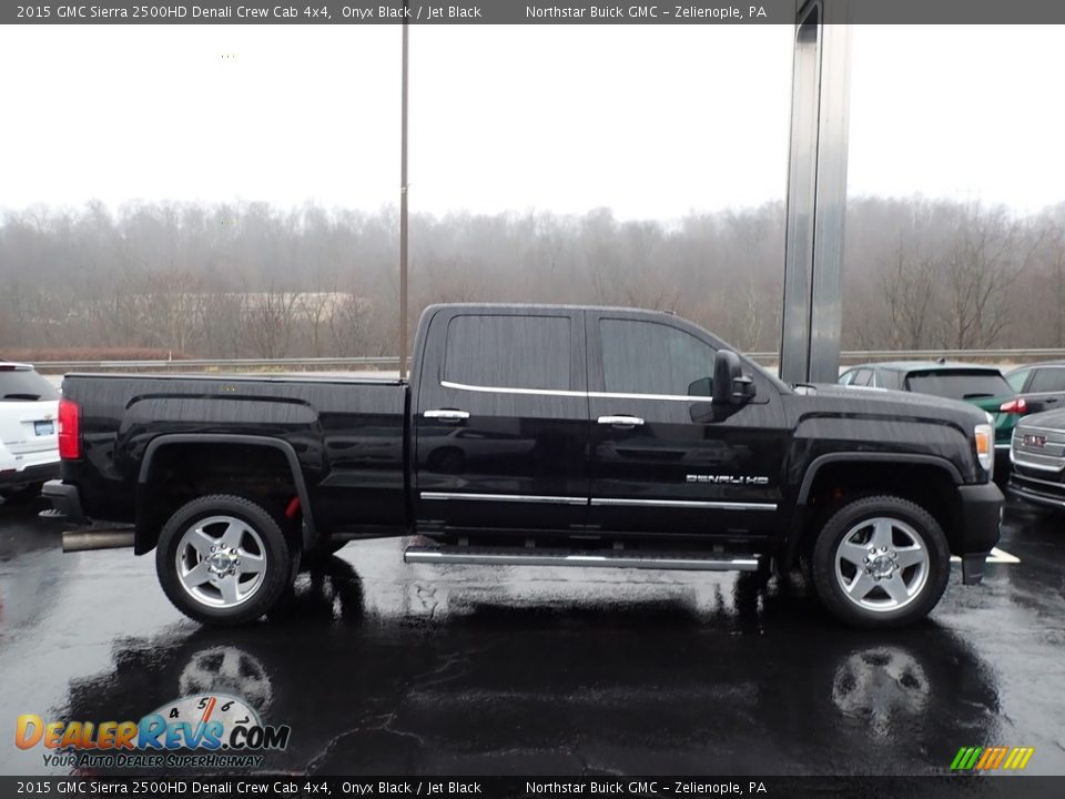 2015 GMC Sierra 2500HD Denali Crew Cab 4x4 Onyx Black / Jet Black Photo #5