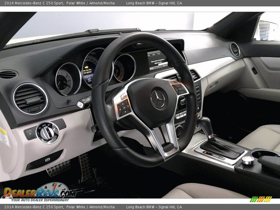 Almond/Mocha Interior - 2014 Mercedes-Benz C 250 Sport Photo #19