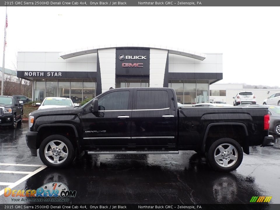 2015 GMC Sierra 2500HD Denali Crew Cab 4x4 Onyx Black / Jet Black Photo #11