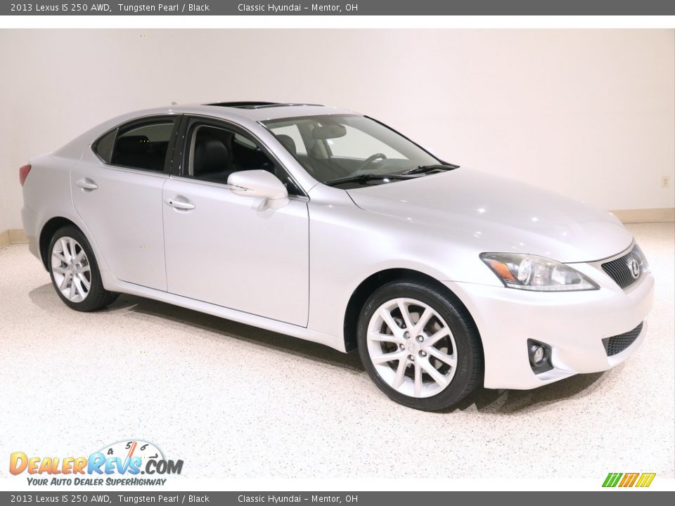 2013 Lexus IS 250 AWD Tungsten Pearl / Black Photo #1