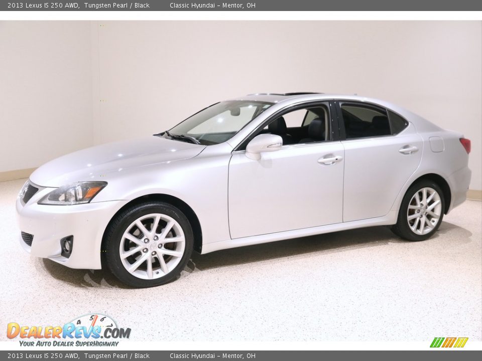 2013 Lexus IS 250 AWD Tungsten Pearl / Black Photo #3