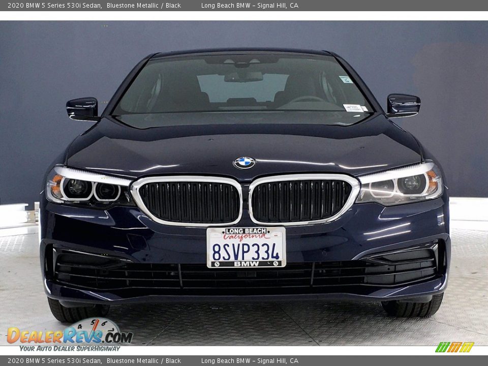 2020 BMW 5 Series 530i Sedan Bluestone Metallic / Black Photo #2