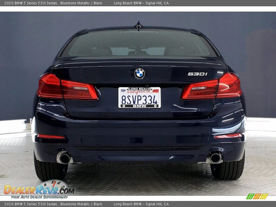 2020 BMW 5 Series 530i Sedan Bluestone Metallic / Black Photo #3