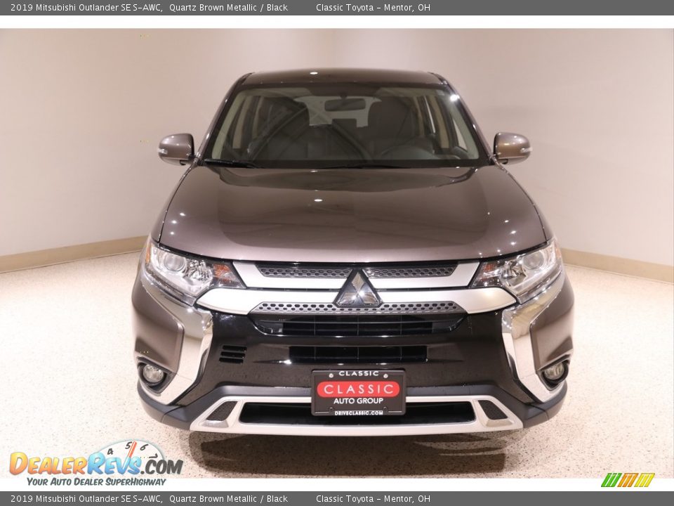 2019 Mitsubishi Outlander SE S-AWC Quartz Brown Metallic / Black Photo #2
