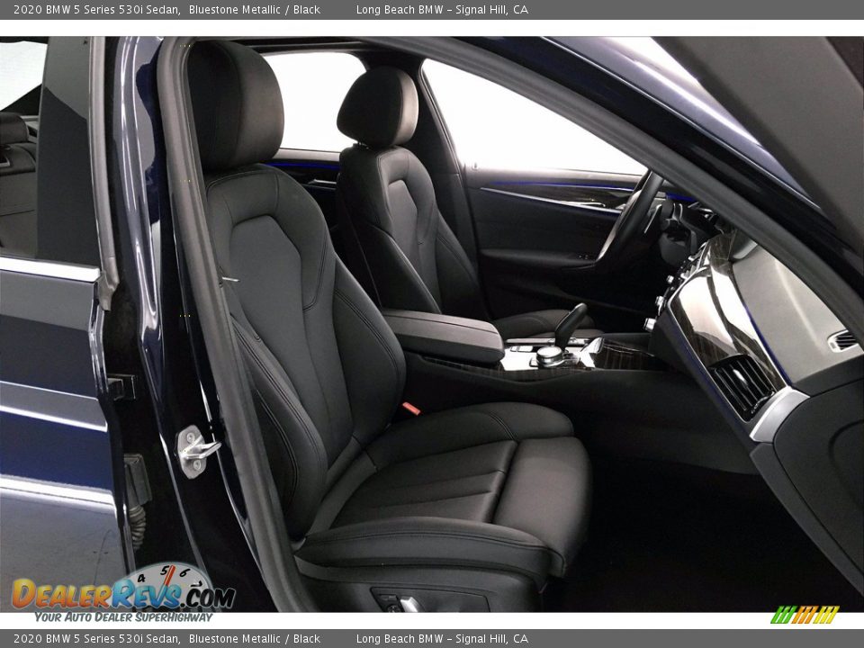 2020 BMW 5 Series 530i Sedan Bluestone Metallic / Black Photo #6