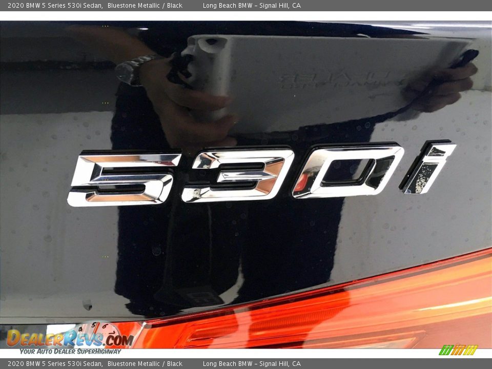 2020 BMW 5 Series 530i Sedan Bluestone Metallic / Black Photo #7