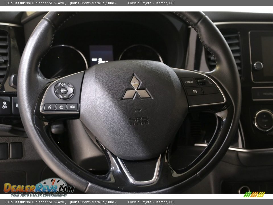 2019 Mitsubishi Outlander SE S-AWC Steering Wheel Photo #7