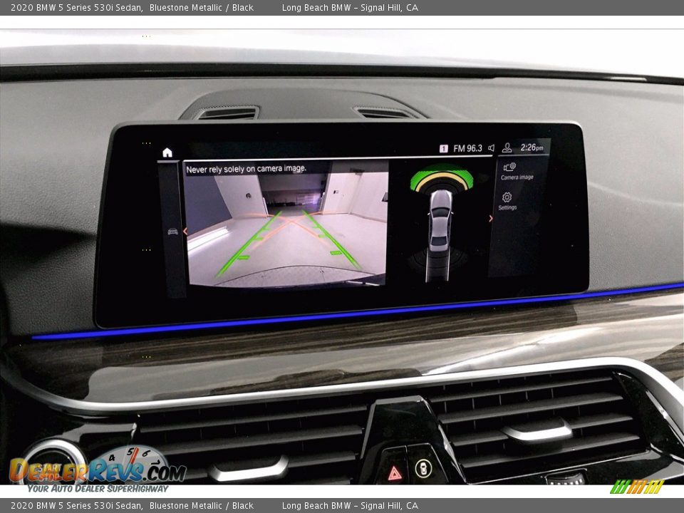 2020 BMW 5 Series 530i Sedan Bluestone Metallic / Black Photo #17