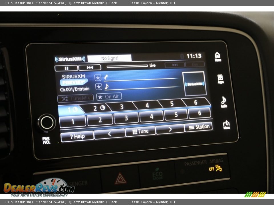 2019 Mitsubishi Outlander SE S-AWC Quartz Brown Metallic / Black Photo #20