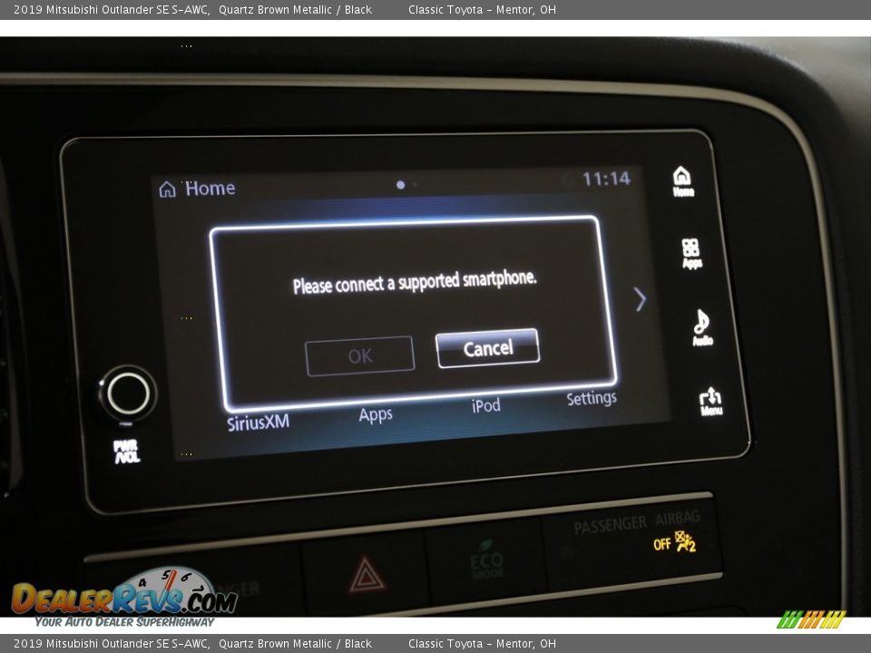 2019 Mitsubishi Outlander SE S-AWC Quartz Brown Metallic / Black Photo #21