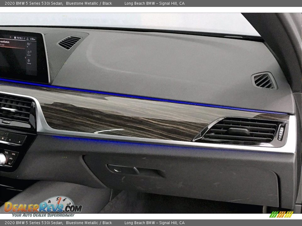 2020 BMW 5 Series 530i Sedan Bluestone Metallic / Black Photo #22