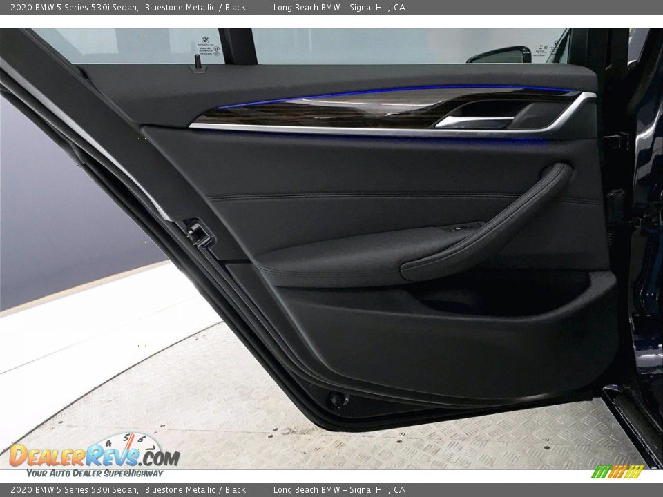 2020 BMW 5 Series 530i Sedan Bluestone Metallic / Black Photo #25