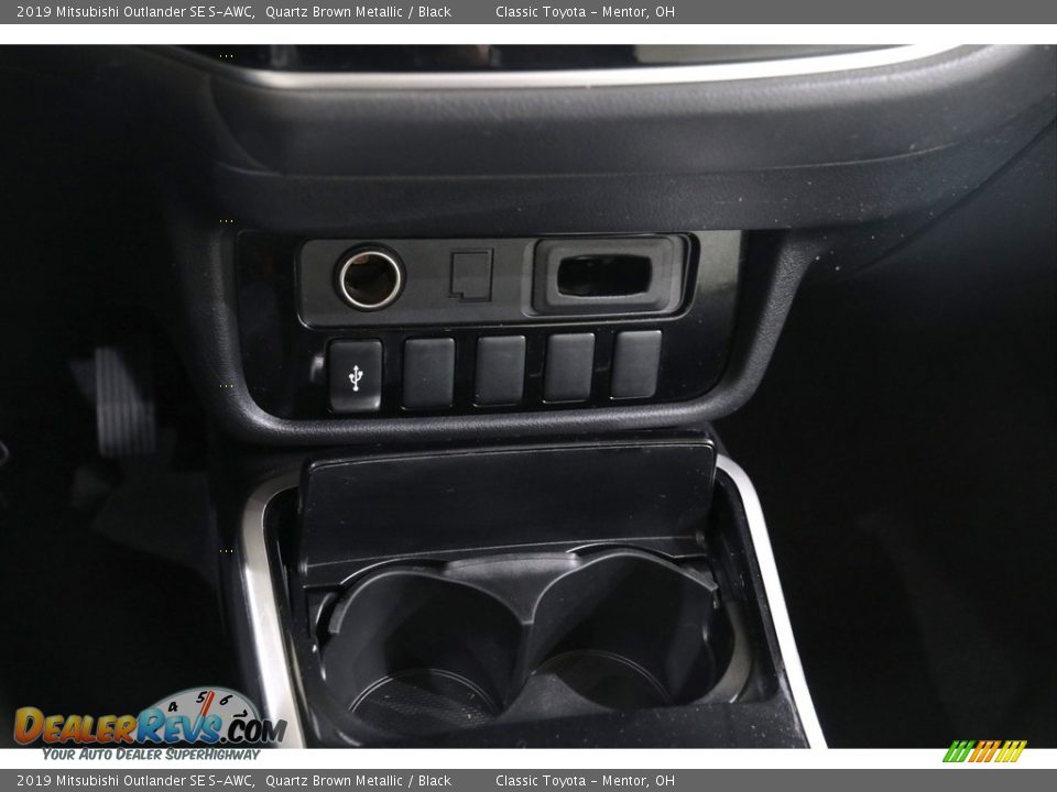 2019 Mitsubishi Outlander SE S-AWC Quartz Brown Metallic / Black Photo #32