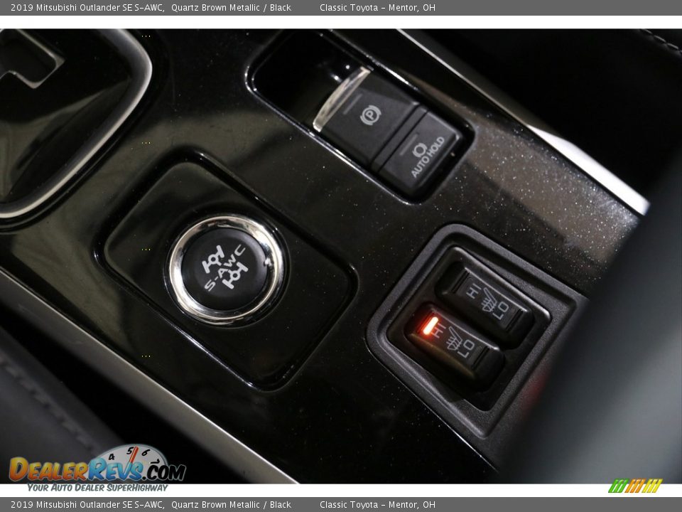 2019 Mitsubishi Outlander SE S-AWC Quartz Brown Metallic / Black Photo #34