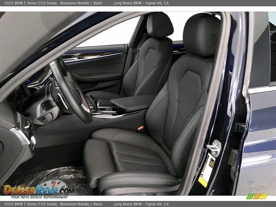 2020 BMW 5 Series 530i Sedan Bluestone Metallic / Black Photo #28