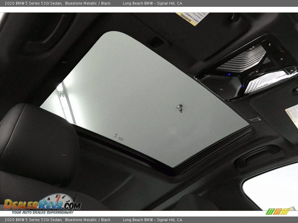 2020 BMW 5 Series 530i Sedan Bluestone Metallic / Black Photo #31