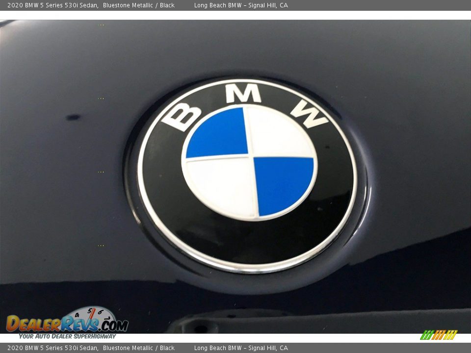 2020 BMW 5 Series 530i Sedan Bluestone Metallic / Black Photo #33