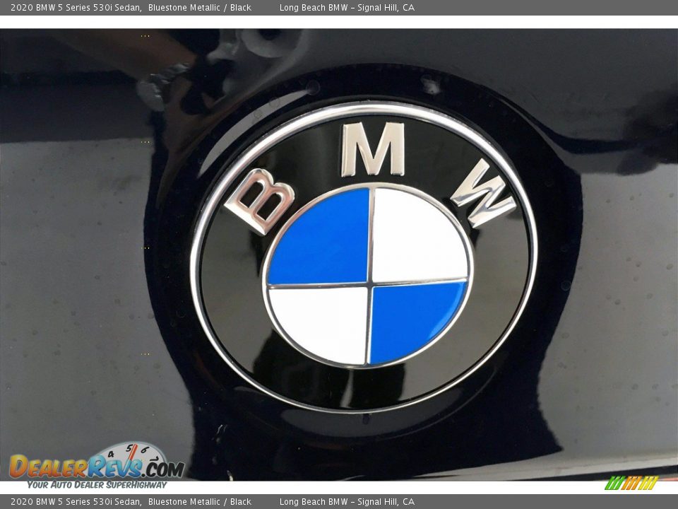 2020 BMW 5 Series 530i Sedan Bluestone Metallic / Black Photo #34
