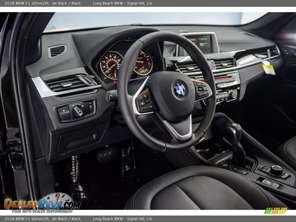 2018 BMW X1 sDrive28i Jet Black / Black Photo #6