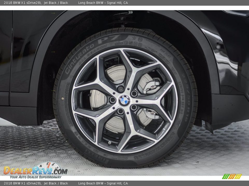 2018 BMW X1 sDrive28i Jet Black / Black Photo #9