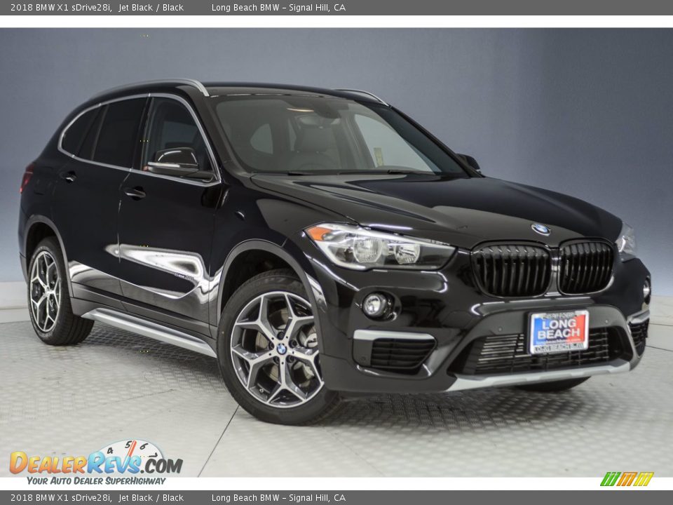 2018 BMW X1 sDrive28i Jet Black / Black Photo #11