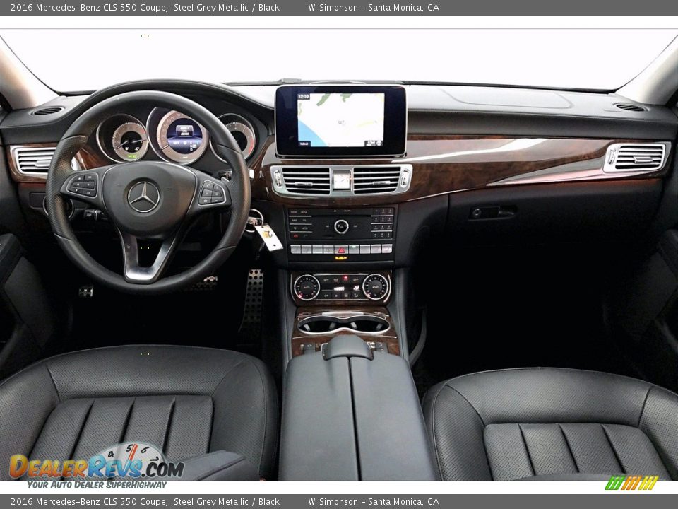 Black Interior - 2016 Mercedes-Benz CLS 550 Coupe Photo #15