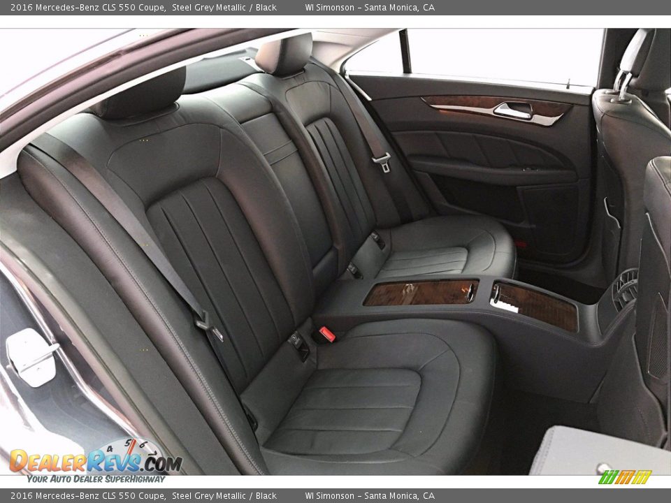 Rear Seat of 2016 Mercedes-Benz CLS 550 Coupe Photo #19