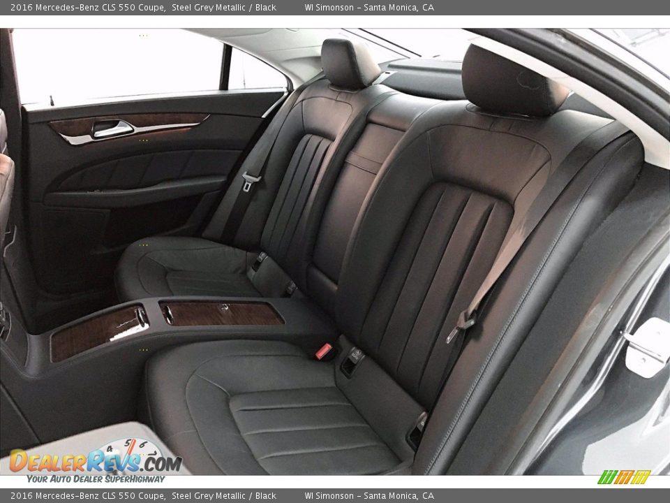 Rear Seat of 2016 Mercedes-Benz CLS 550 Coupe Photo #20