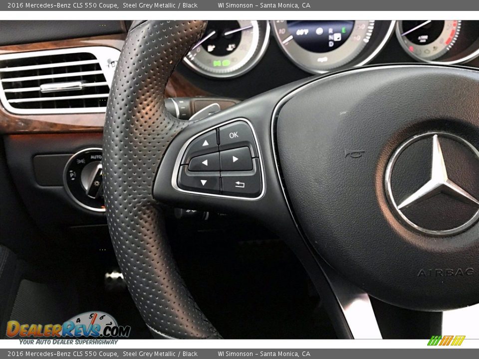 2016 Mercedes-Benz CLS 550 Coupe Steering Wheel Photo #21