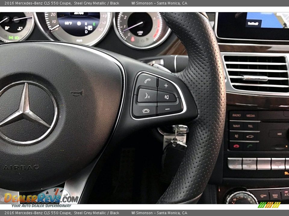 2016 Mercedes-Benz CLS 550 Coupe Steering Wheel Photo #22