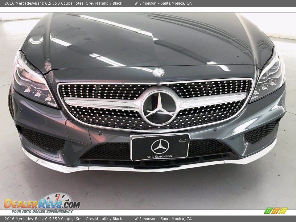2016 Mercedes-Benz CLS 550 Coupe Steel Grey Metallic / Black Photo #30