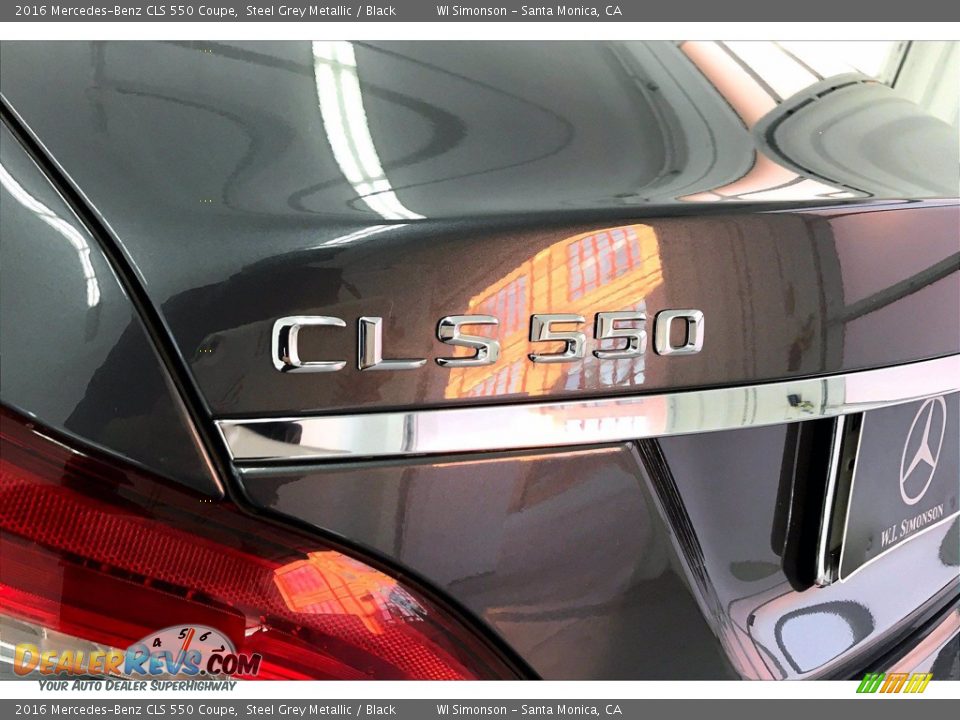 2016 Mercedes-Benz CLS 550 Coupe Steel Grey Metallic / Black Photo #31