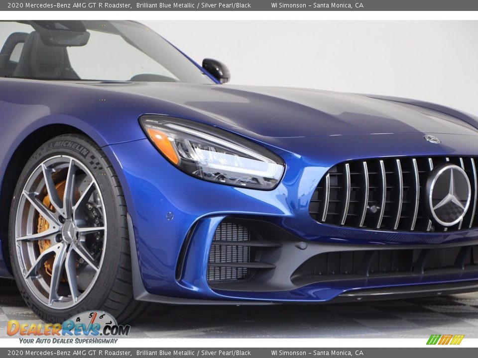 Brilliant Blue Metallic 2020 Mercedes-Benz AMG GT R Roadster Photo #3