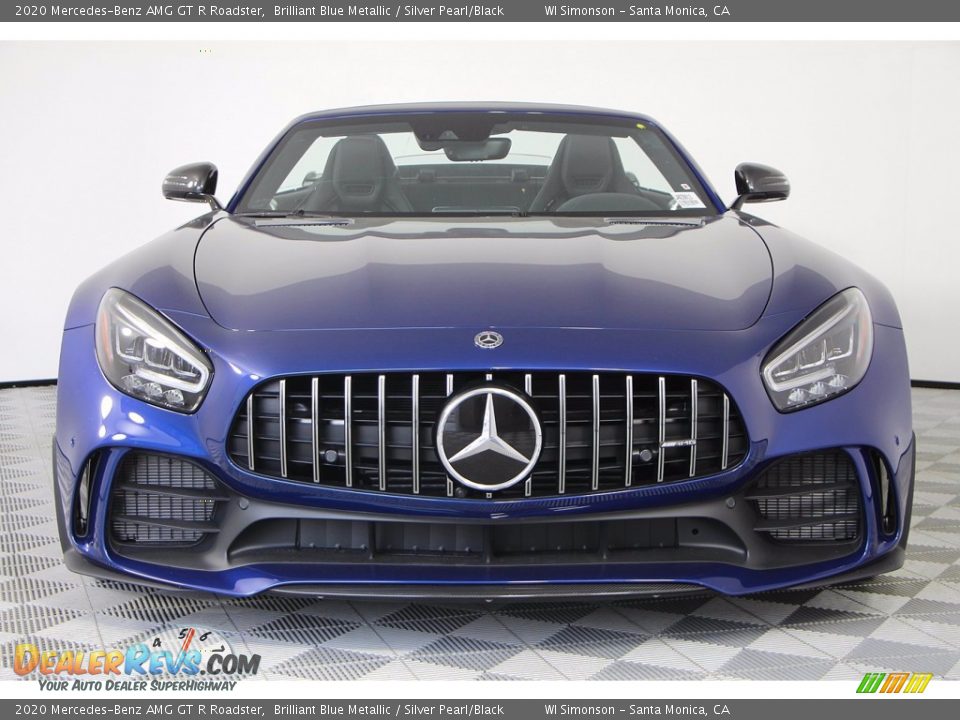 Brilliant Blue Metallic 2020 Mercedes-Benz AMG GT R Roadster Photo #4