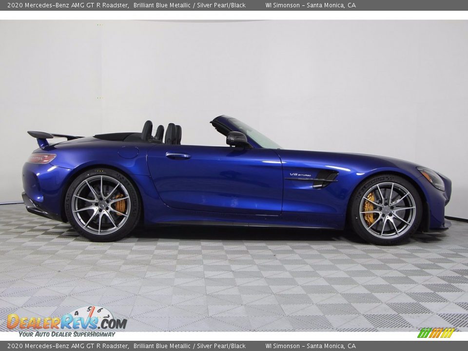 Brilliant Blue Metallic 2020 Mercedes-Benz AMG GT R Roadster Photo #5