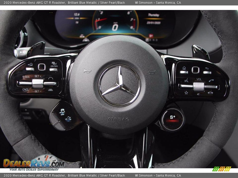 2020 Mercedes-Benz AMG GT R Roadster Steering Wheel Photo #18