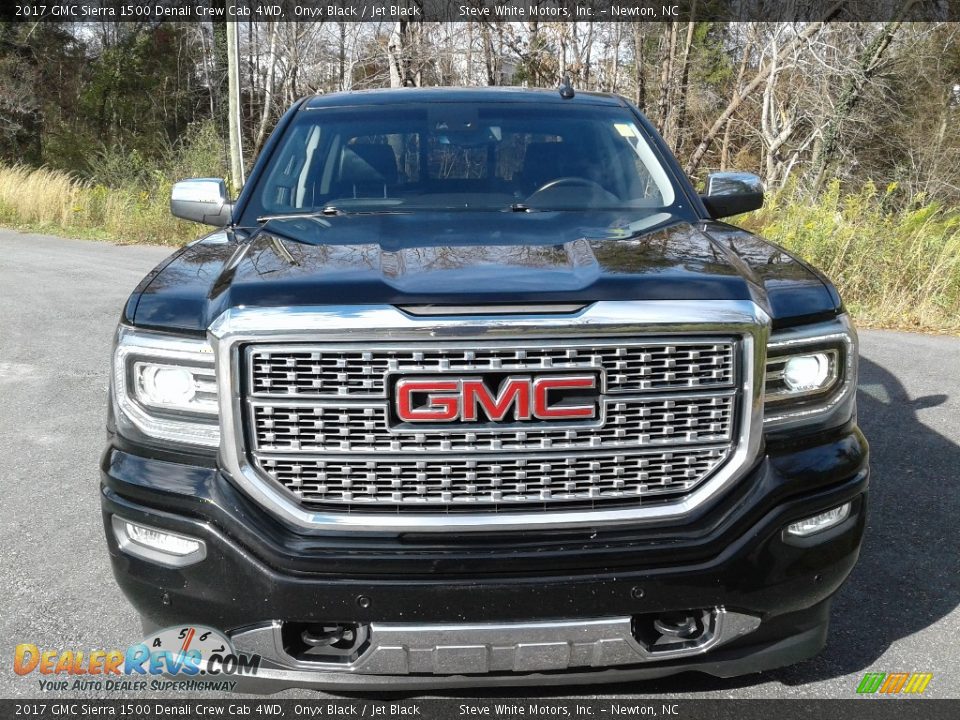 2017 GMC Sierra 1500 Denali Crew Cab 4WD Onyx Black / Jet Black Photo #4