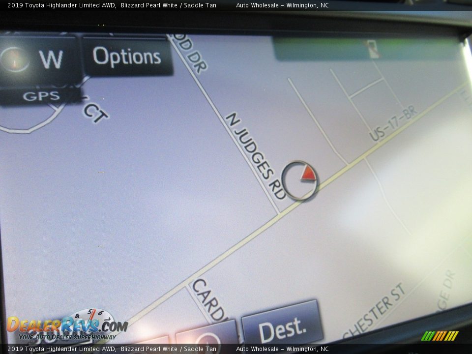 2019 Toyota Highlander Limited AWD Blizzard Pearl White / Saddle Tan Photo #17