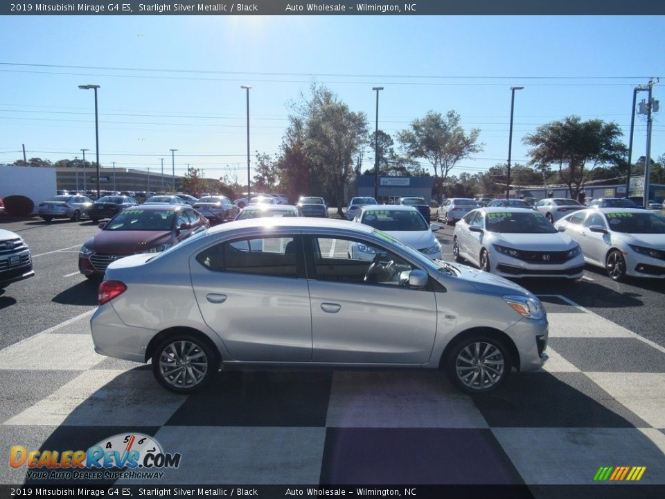 2019 Mitsubishi Mirage G4 ES Starlight Silver Metallic / Black Photo #3