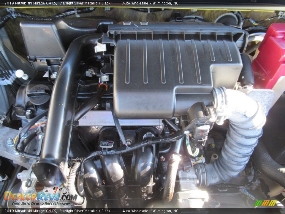 2019 Mitsubishi Mirage G4 ES Starlight Silver Metallic / Black Photo #6